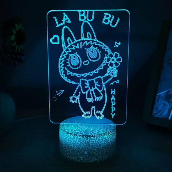 labubu night light (color changing)