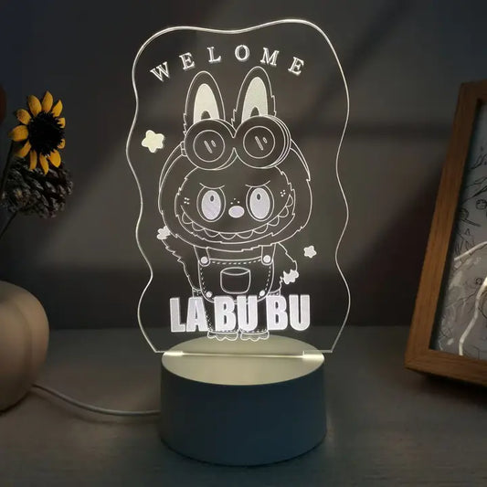 labubu night light (color changing)