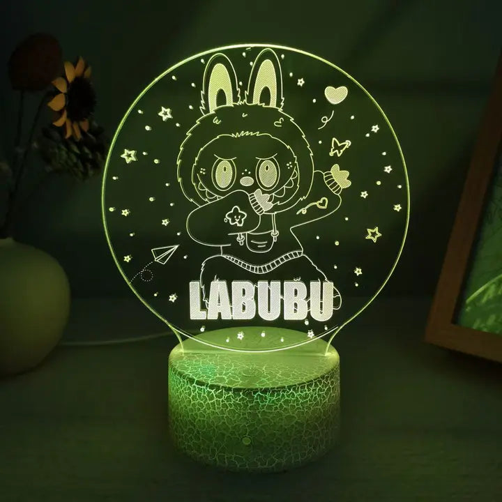 labubu night light (color changing)